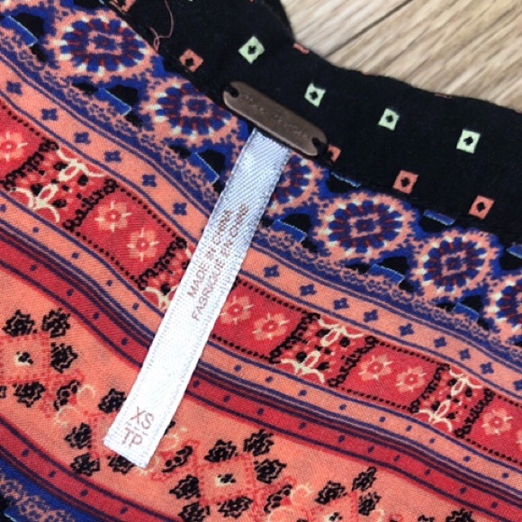 Free People Peacemaker boho peasant dress XS / S - Picture 6 of 6